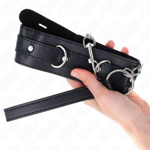 KINK - COLLAR CON CORREA 65 CM NEGRO 54 X 4.5 CM