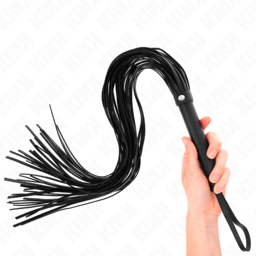 KINK - LÁTIGO PVC BLANDO NEGRO 70 CM