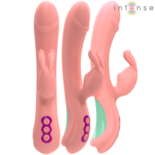 INTENSE - RACHEL VIBRADOR RABBIT 5 VIBRACIONES ROSA