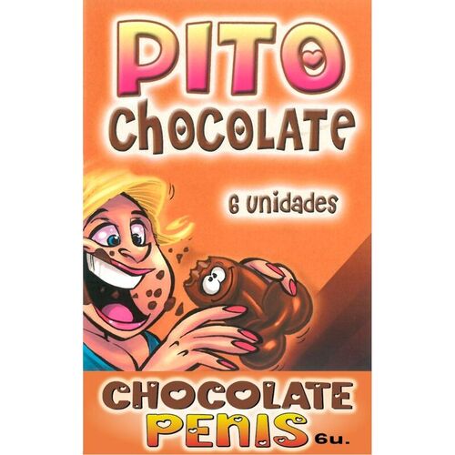 DIABLO PICANTE - CAJA 6 CHOCOLATINAS FORMA PENE