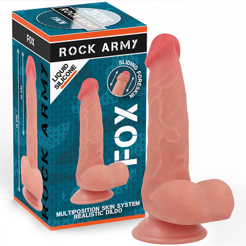 ROCKARMY - FOX 19 CM -O- 3.2 CM DUAL DENSITY LIQUID SILICONE