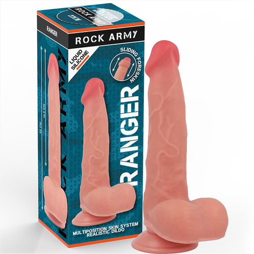 ROCKARMY - RANGER 22 CM -O- 3.6 CM DUAL DENSITY LIQUID SILICONE