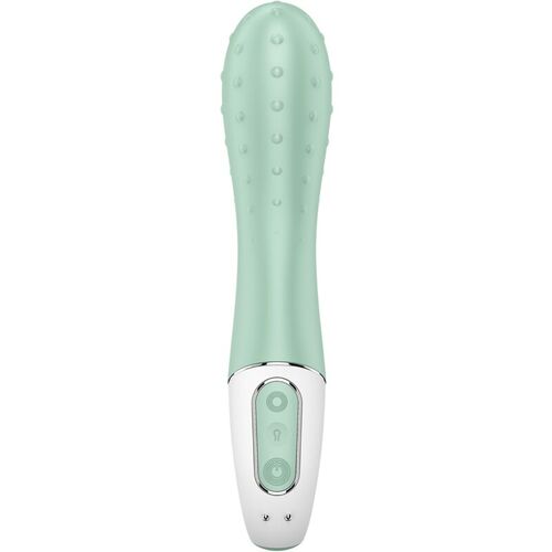 SATISFYER - AIR PUMP VIBRADOR 3 INFLABLE PUNTO G MENTA