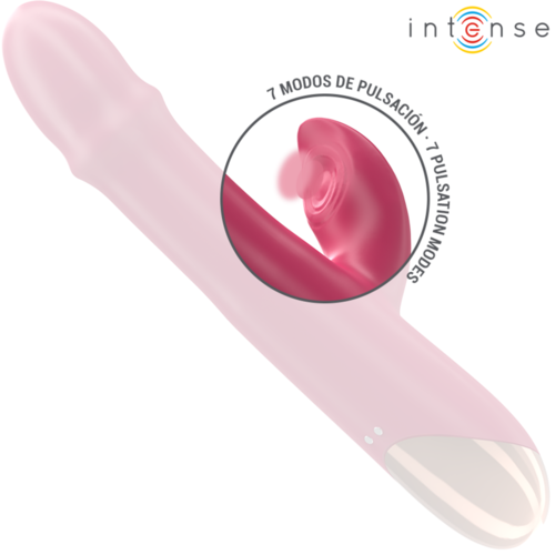 INTENSE - CHLOE VIBRADOR MULTIFUNCIÓN 3 EN 1 ROJO