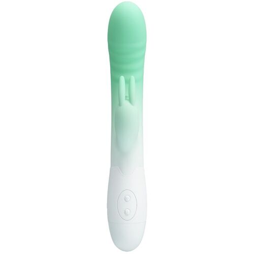 PRETTY LOVE - CERBERUS VIBRADOR RABBIT 3O VIBRACIONES VERDE