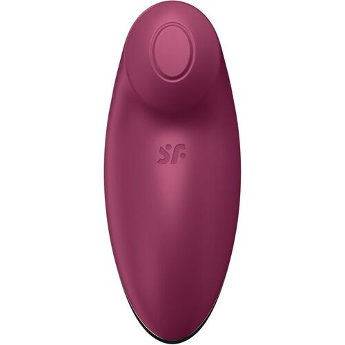 SATISFYER - TAP & CLIMAX 2 VIBRADOR & ESTIMULADOR ROJO