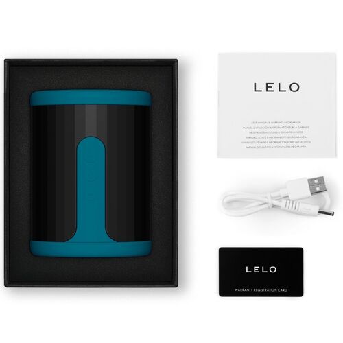 LELO - F2S ™ TEAL MASTURBADOR MASCULINO AZUL