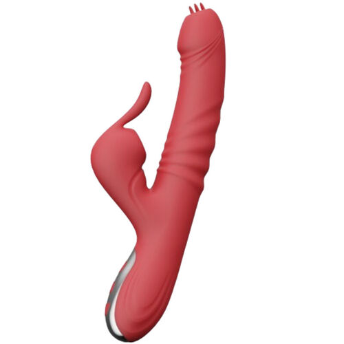 ARMONY - SUCK VIBRADOR & SUCCIONADOR CON LENGUA ESTIMULADORA BURDEOS