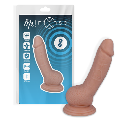 MR INTENSE - 8 PENE REALISTICO 17.6 -O- 3.5CM