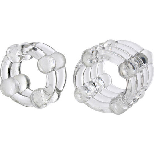 CALEXOTICS - COLT ENHANCER RINGS ANILLOS PARA EL PENE TRANSPARENTES