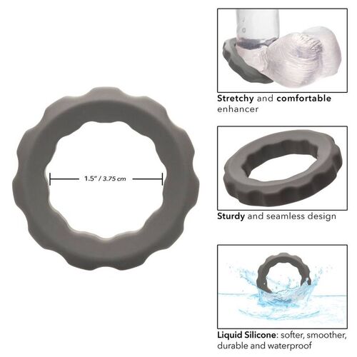 CALEXOTICS - ALPHA ERECT RING GRIS